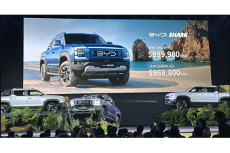 比亞迪首款皮卡SHARK墨西哥正式亮相  價格38.62萬起