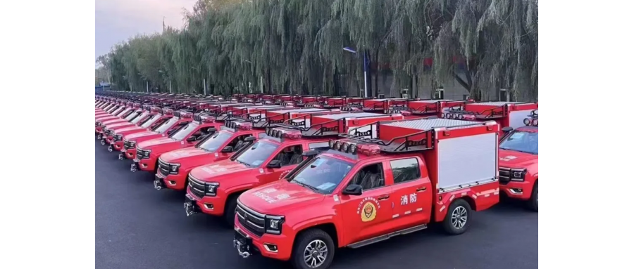 江鈴大道客制化改裝方案 59臺消防前突車成功交付